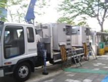 ダミー負荷装置使用での試験
